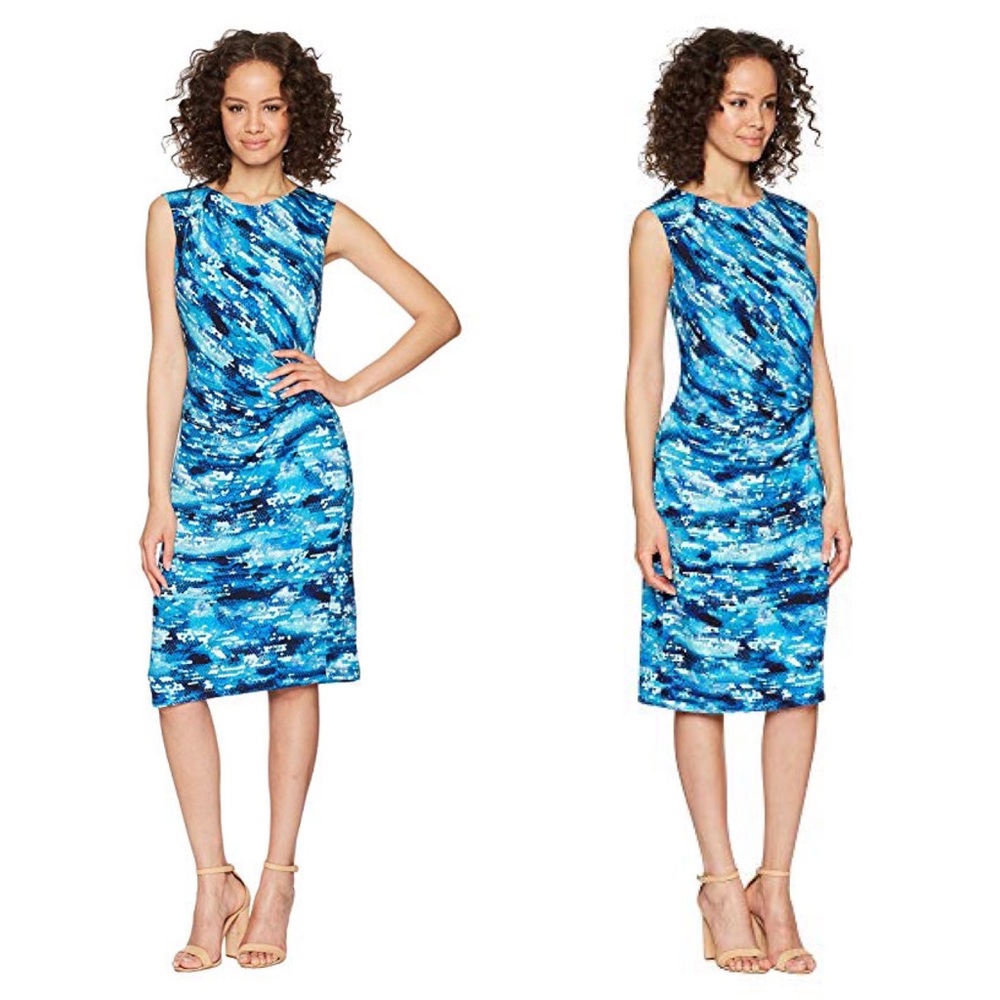 Nic+Zoe Petal Splash Twist Dress
